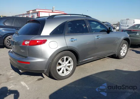 2006 Infiniti Fx35 z USA, uszkodzony, nr VIN JNRAS08U56X106319